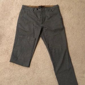 Hugo Boss regular fit cotton flannel pants
